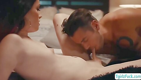 Big-coed anal babe with natural curves in hot hd porn