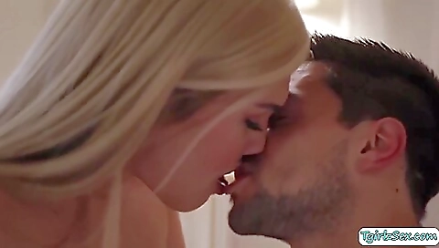 Busty brunette gets ass licked and gets bonked hard