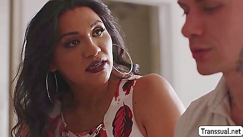 Latina stepmom fucked by her stepbrother on bareback